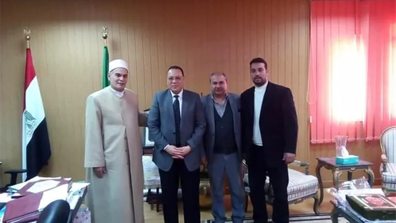 الخطيب يعرض على محافظ الشرقية برنامج الاوقاف لحملة ١٠٠ مليون صحة