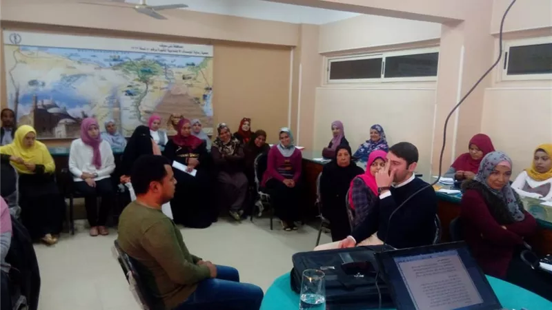 دورة تدريبية لاخصائيين دور الرعاية ببنى سويف