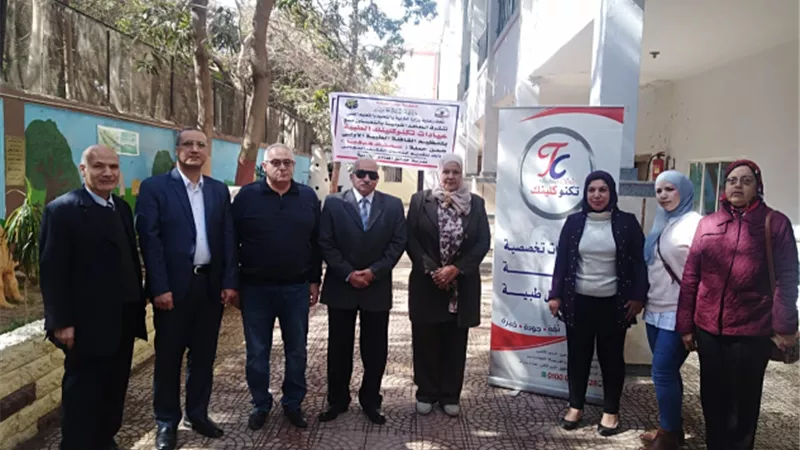 انطلاق المرحلةً الثانية والكشف على 1300 طالب وطالبة
