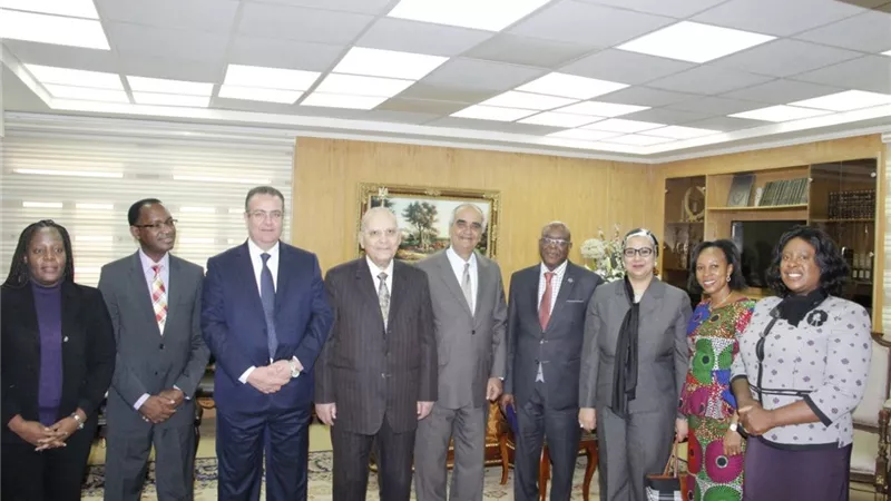 وزير العدل يستقبل المجلس الإستشارى لمكافحة الفساد بالإتحاد الإفريقى