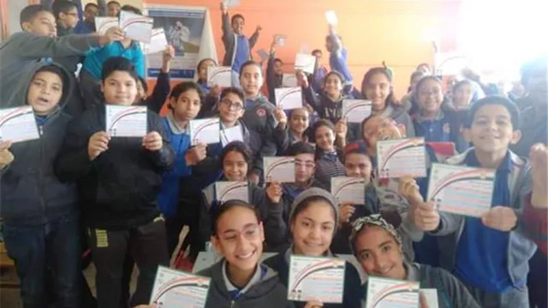 الكشف علي 12 الف طالب في حمله الانيميا والتقزم بالجيزة