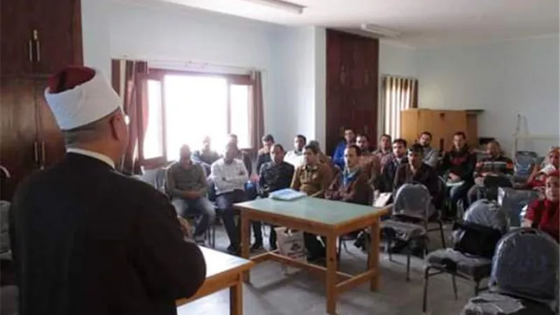 افتتاح الفوج الأخير من تدريب الترقي للمعلمين بمنطقة جنوب سيناء الأزهرية