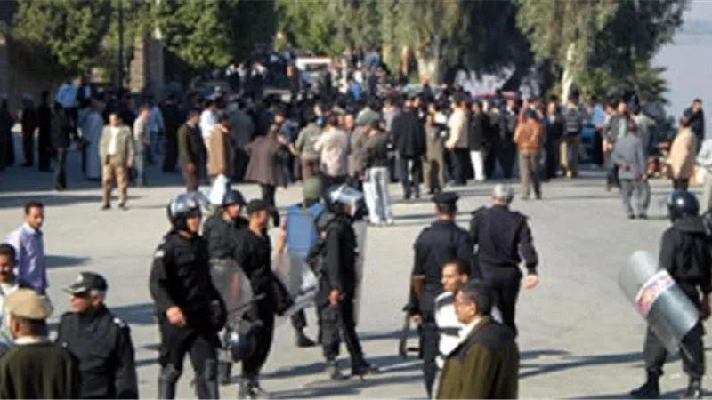 ضبط 12 متهما فى مشاجره بين الباعه الجائلين و الاهالى بنجع حمادى