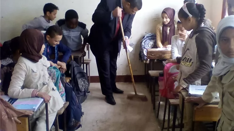 مدير تعليم الخانكة يفعل مبادرة
