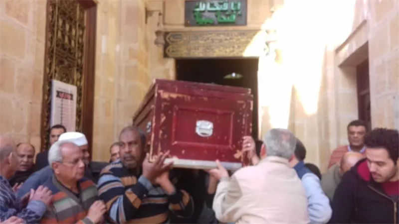تشييع جثمان البرلمانى إبراهيم عوارة من مسجد السيد البدوي