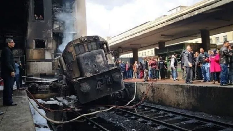 #محطة مصر الهاشتاج الأكثر تداولا على تويتر عقب حادث الحريق المفزع