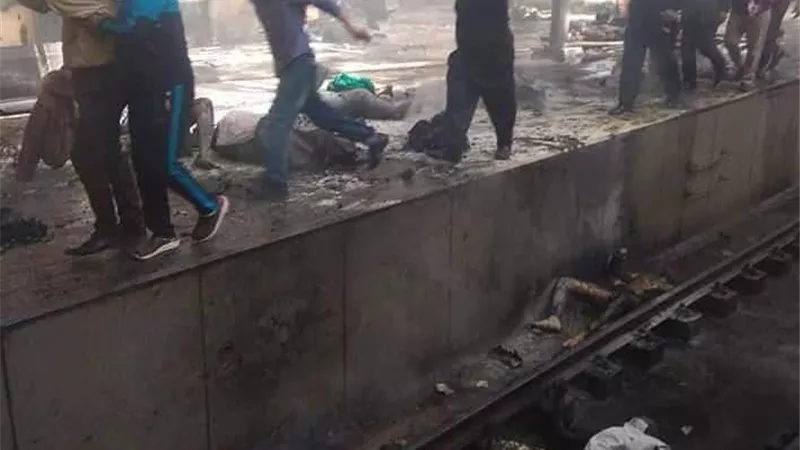 الإخوان يرقصون على دماء ضحايا حادث قطار محطة مصر