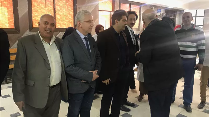 وفد من وزارة الصحة يتفقد استعدادات مبادرة 