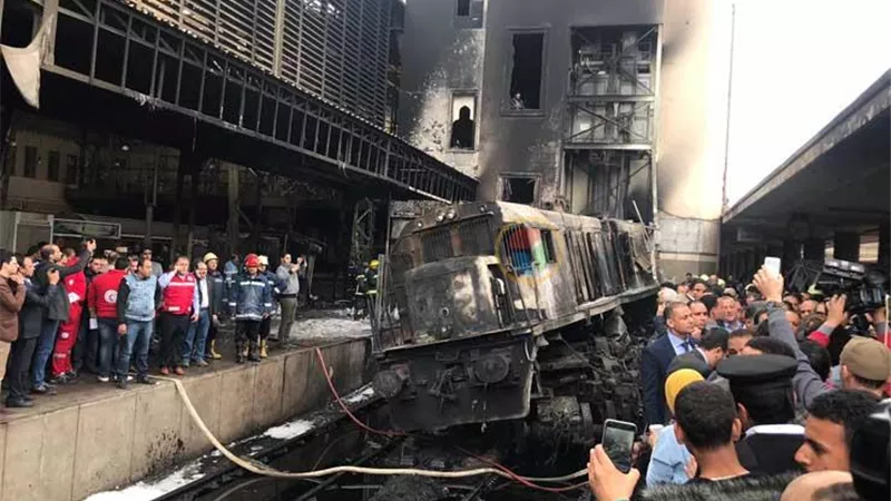 حالة وفاه جديدة فى حادث قطار محطة مصر
