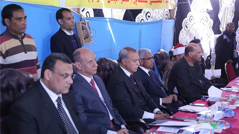 انهاء الخصومة الثأرية بين عائلتي آل عثمان وآل أبوزيد بنجع حمادي