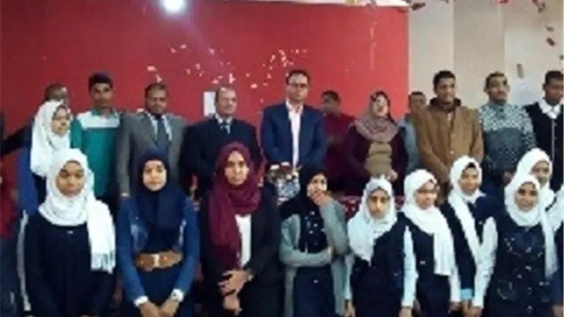 ادارة قوص التعليميه تحصل على المركز الاول فى مسابقة اوائل الطلبه