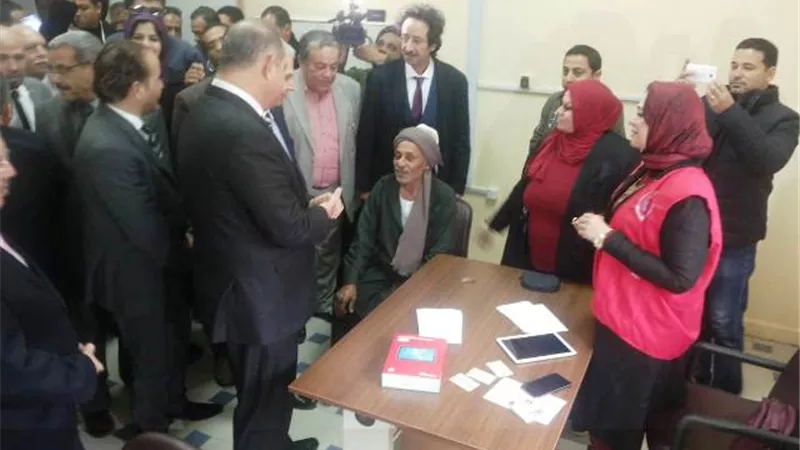 محافظ الغربية يتفقد مستشفيات الرمد والفرنساوى فى مبادرة 100 مليون صحة