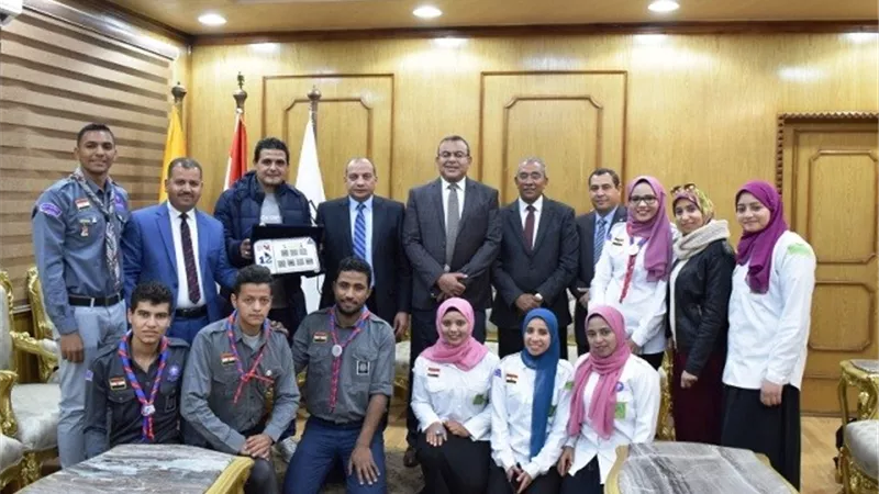 بني سويف تكرم الفائزين بأسبوع شباب الجامعات