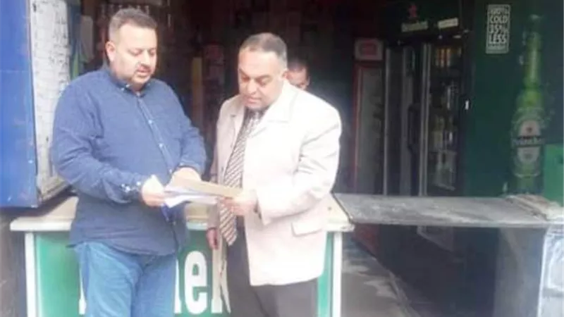 حمله على محلات ببع الخمور بالعمرانية