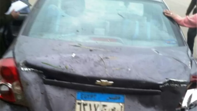 بالأسماء إصابة ضابط وزوجته واولادة بحادث سيارة فى البحيرة بالصور