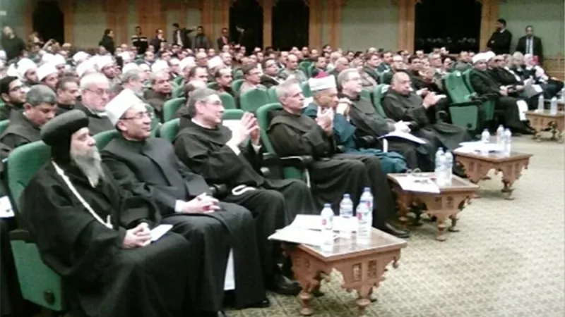 خريجي الأزهر والرهبان الفرنسيسكان يحتفلان بلقاء الملك الكامل والقديس فرانسيس ال800