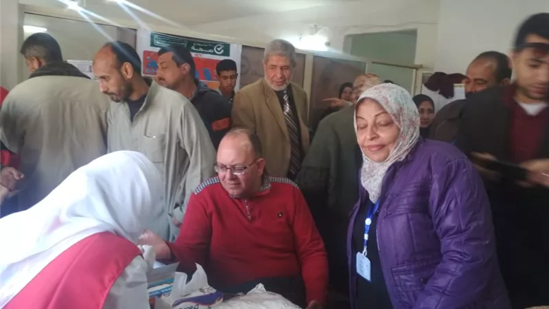 تفاصيل حملة 100 مليون صحة ب٣ ادارت صحية بالشرقية