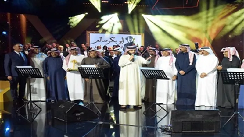 تركي آل الشيخ في ليلة الوفاء يكرم 
