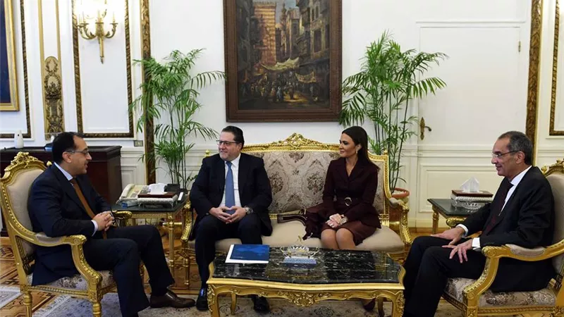وزير الاتصالات يلتقى نظيره اللبنانى.. صور