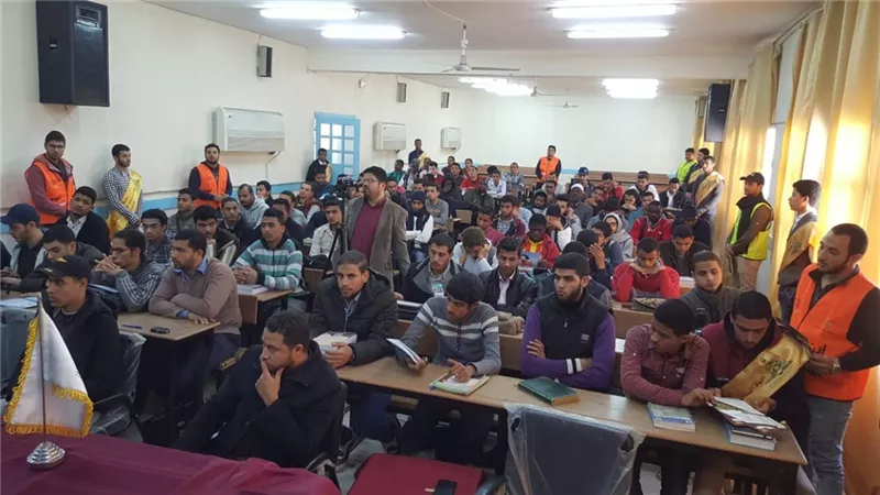 لجنة البيئة بجامعة الأزهر تنظم ندوة توعوية بكلية الدراسات الإسلامية لتحذير الشباب من مخاطر الإدمان