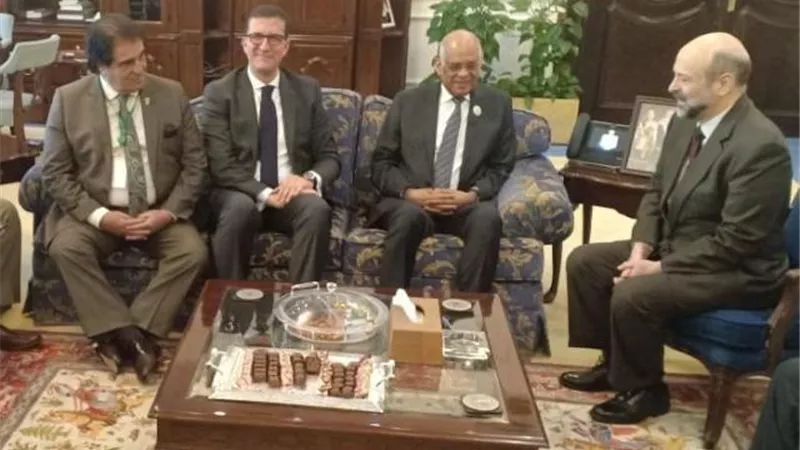 د. علي عبد العال يؤكد دعم مصر الكامل للمملكة الاردنية فيما يتعلق بالاصلاحات الاقتصادية
