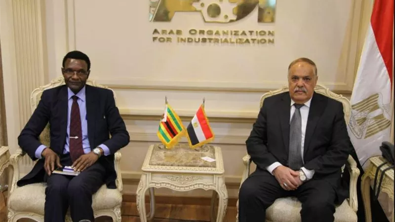 الهيئة العربية للتصنيع تستقبل سفير دولة زيمبابوي لتبادل الخبرات والتدريب مع جميع الأشقاء الأفارقة