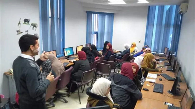 مديرية شباب الشرقية تدرب الفتيات على الكمبيوتر مرتين هذا الشهر