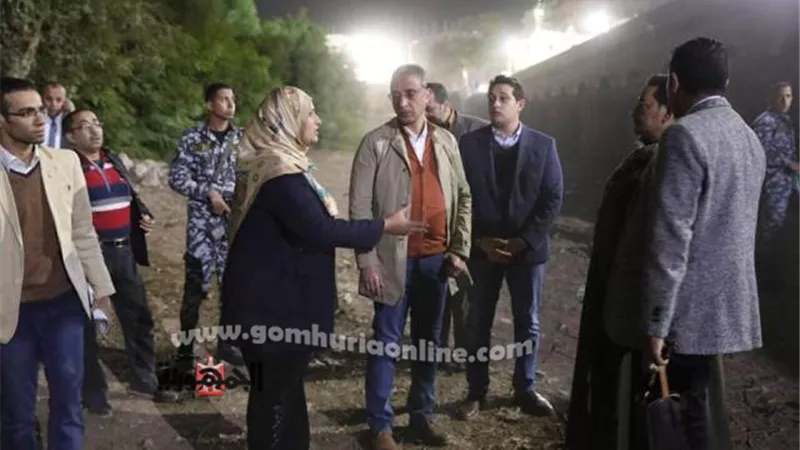الأنصارى يتفقد قناطر الهويس الأثرية بحي غرب سوهاج