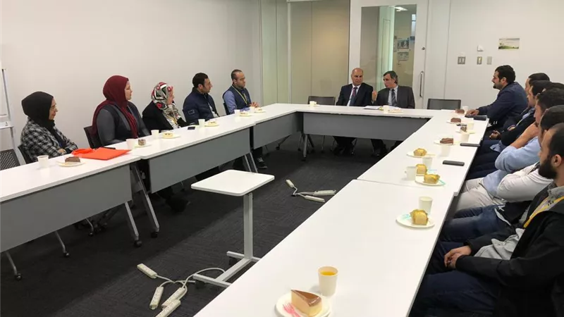 القمري يلتقي الطلاب والباحثين المصريين في اليابان