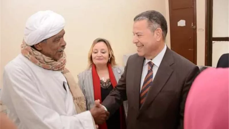 600 عملية رمد هديه من روتارى بنى سويف