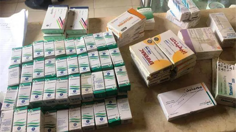 تشميع 3 صيدليات وضبط أدوية مخدرة بمركزي فاقوس وأبوكبير