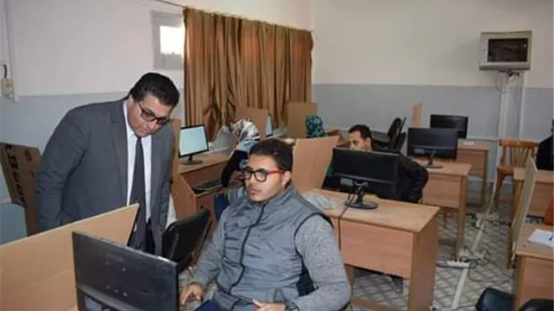 وكيل وزارة تعليم جنوب سيناء يتفقد لجان امتحان التعاقدات المؤقتة بإدارة طور سيناء