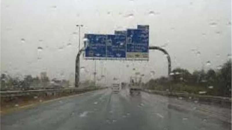 امطار غزيرة على مدن وقرى محافظة الشرقية