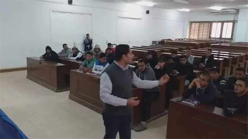 ندوة لطلبة تكنولوجيا سقارة عن تحديات مصر المائية