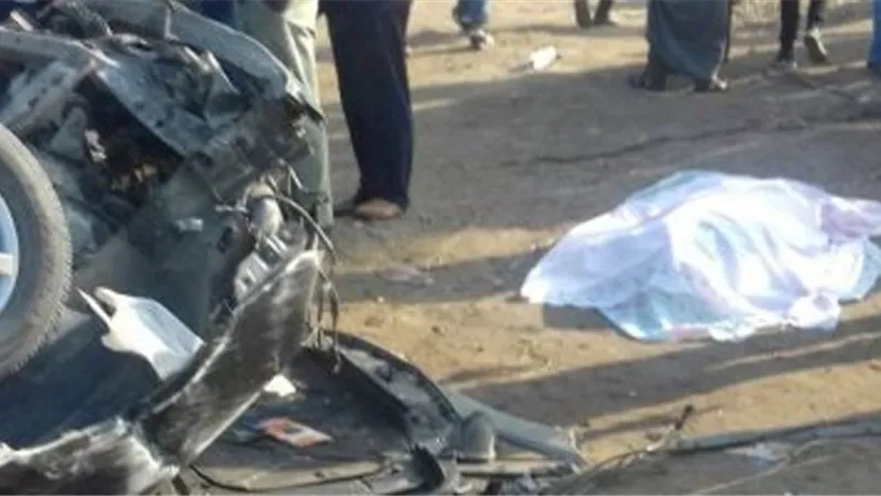 اهالي ضحايا حادث زراعى البحيرة يطالبون بمطبات صناعية وكوبري مشاة