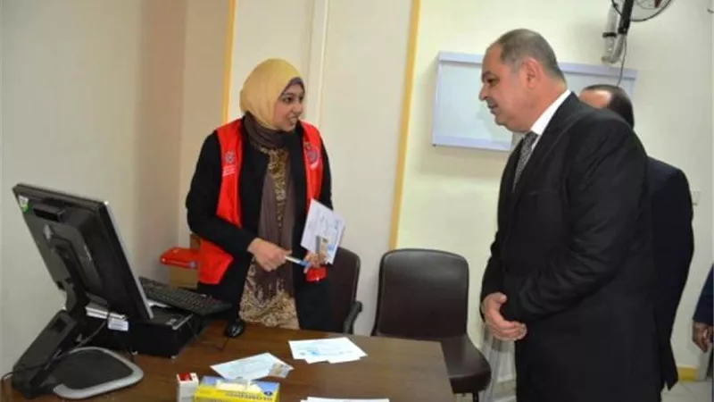 الكشف على ٣٧٦ الف فى اليوم الخامس لمبادرة ١٠٠مليون صحة بالغربية