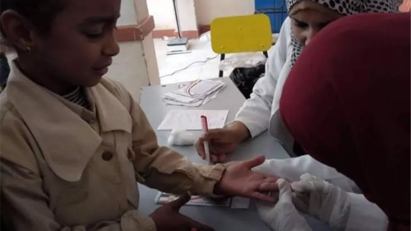 بدء أعمال مبادرة الرئيس للكشف عن الأنيميا والسمنة والتقزم بالأقصر
