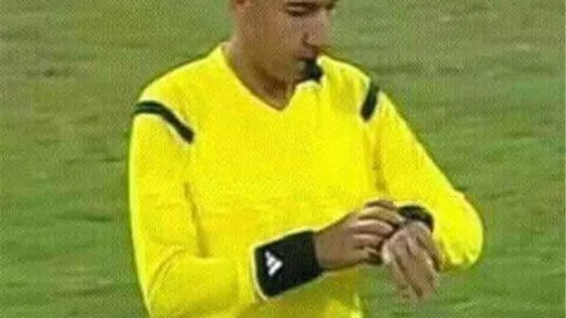 محمد عادل حكماً لمواجهة الانتاج الحربى والاتحاد السكندري