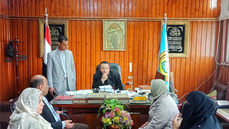 متابعة حملة 100 مليون صحة بكلية اصول الدين والدعوة بالزقازيق