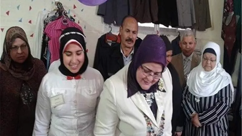 افتتاح المعرض الخيري لنشر ثقافة التبرع منذ الصغر بكفر الشيخ