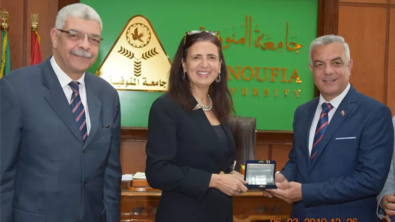 رئيس جامعة المنوفية : إنشاء كلية للذكاء الاصطناعى و النانوتكنولجى