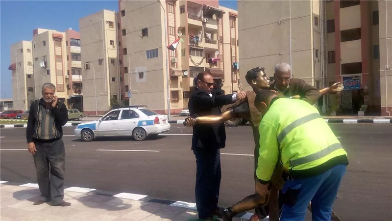 محمد عبده: تطوير ميدان كلية تربية رياضية ببورفؤاد