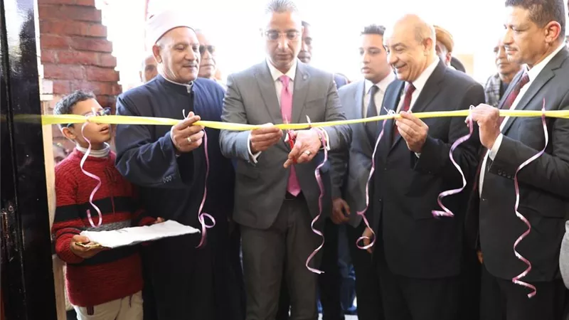 محافظ سوهاج يفتتح مسجد الرحمن الرحيم بقرية سلامون بطما