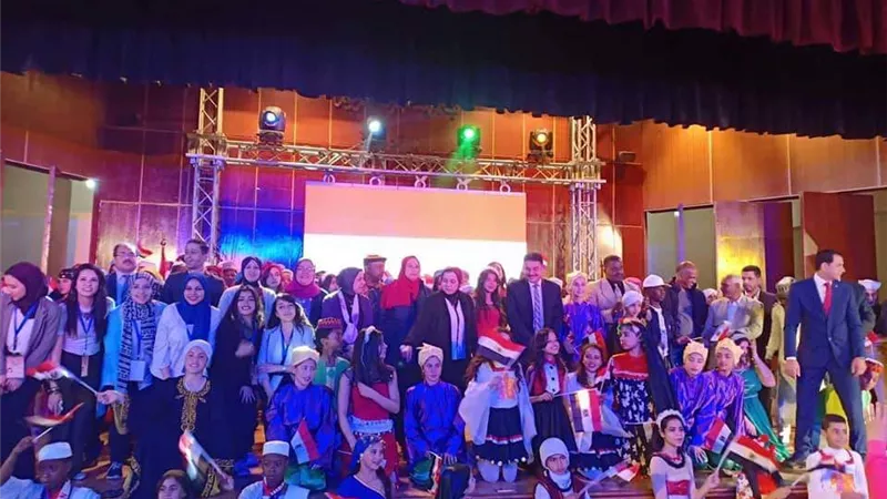 طلائع إفريقيا يبعثون رسالة سلام للعالم من أسوان