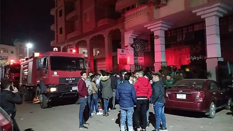 السيطرة على حريق بمطعم شهير فى بورسعيد