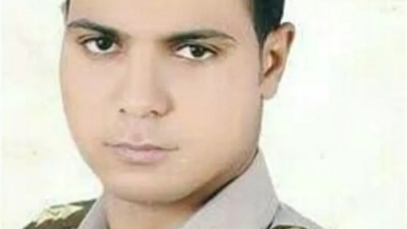 الشهيد البطل الرائد مصطفى حجاجى اُستشهد فى نفس يوم تخرجه