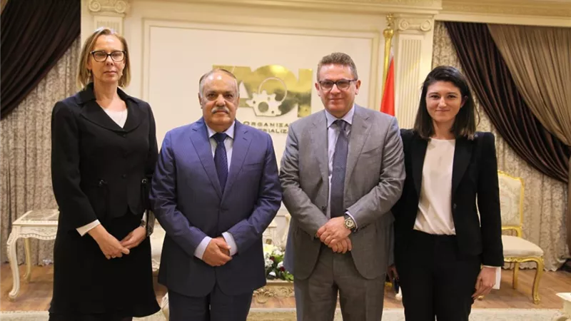 مُباحثات ناجحة بين الهيئة العربية للتصنيع ونائب رئيس بنك التنمية الإفريقي
