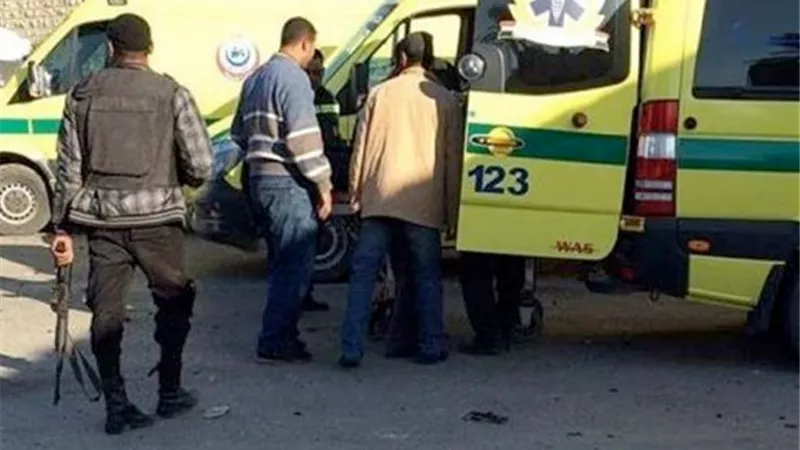 مصرع وإصابة 7 فى انقلاب سيارة بالمنشأة بسوهاج