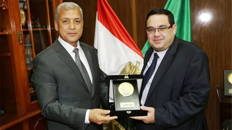 درع المنوفية لرئيس الهيئة العامة للاستثمار