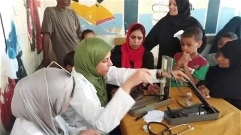 قافلة طبية غدا برزيقات أرمنت جنوب غرب الأقصر
